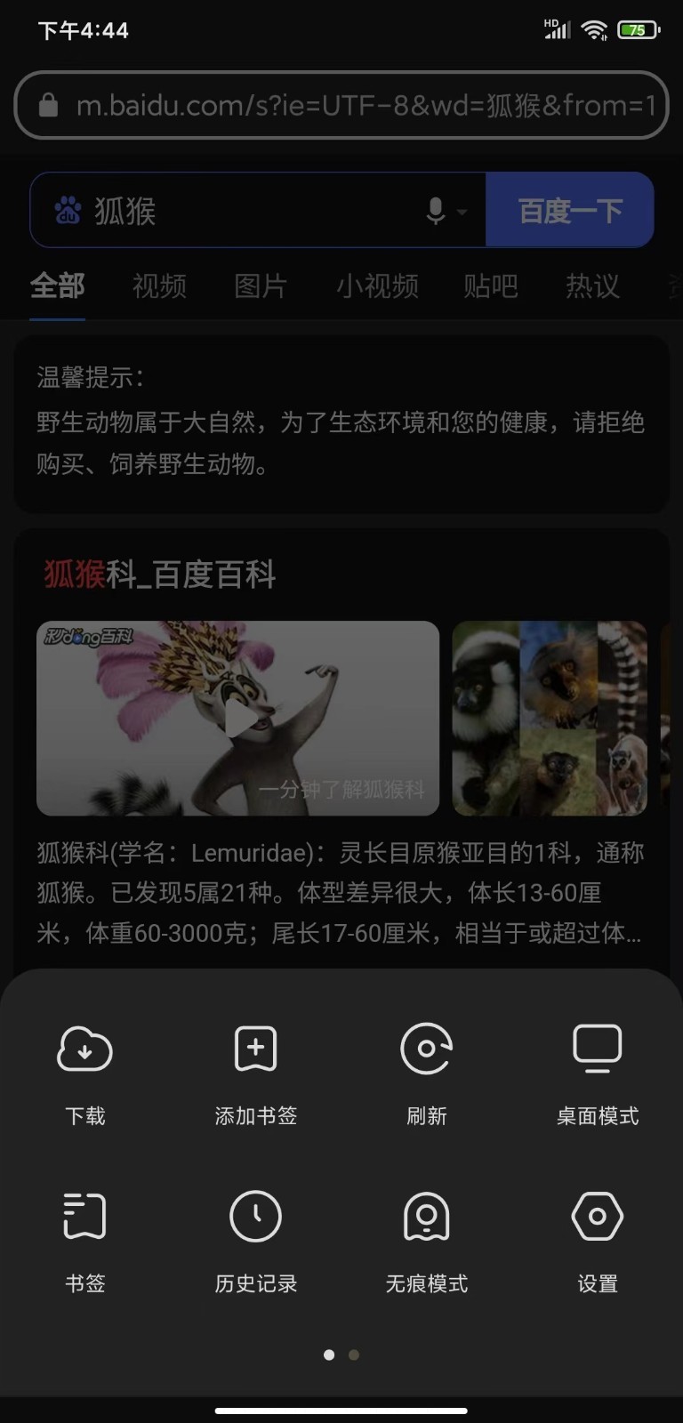 狐猴浏览器(Lemur Browser)下载