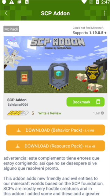 Addons免费版模组app下载